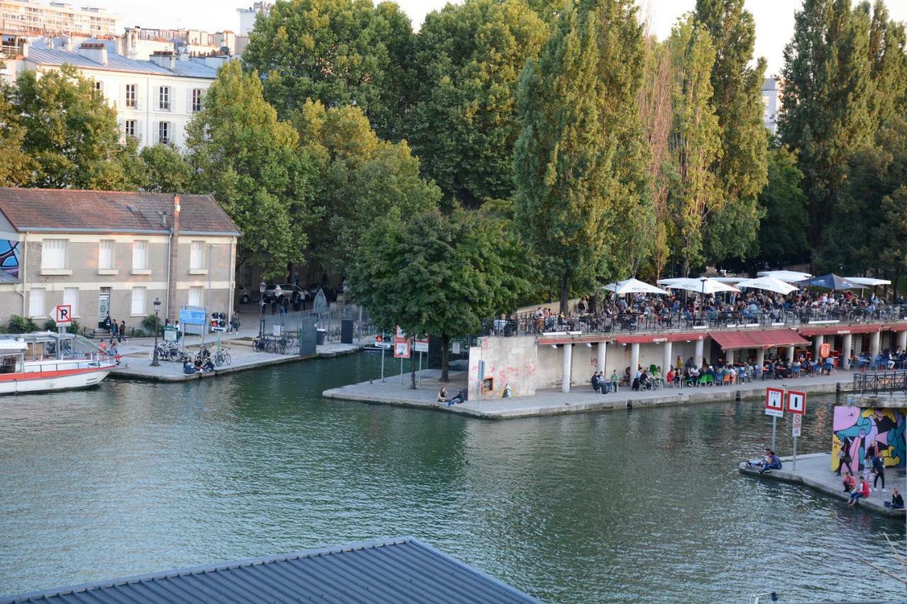 Quai De La Seine Lägenhet Paris Exteriör bild